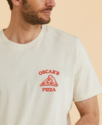 Men's T-Shirt Personalized embroidered pizza