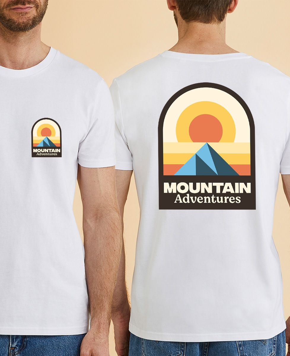 T-Shirt für Männer Mountain Adventures