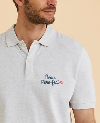 Polo homme Beau père-fect brodé