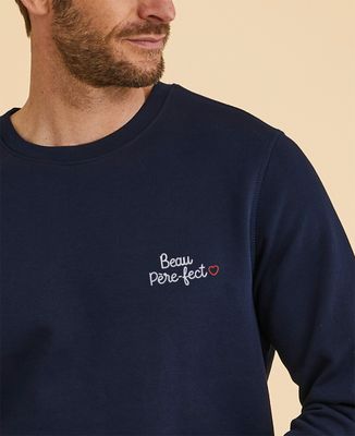 Sweatshirt homme Beau père-fect brodé