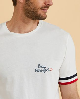 T-shirt homme recyclé Filgood Beau père-fect brodé
