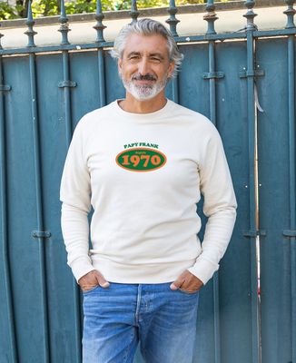 Sweatshirt homme Année rétro personnalisée