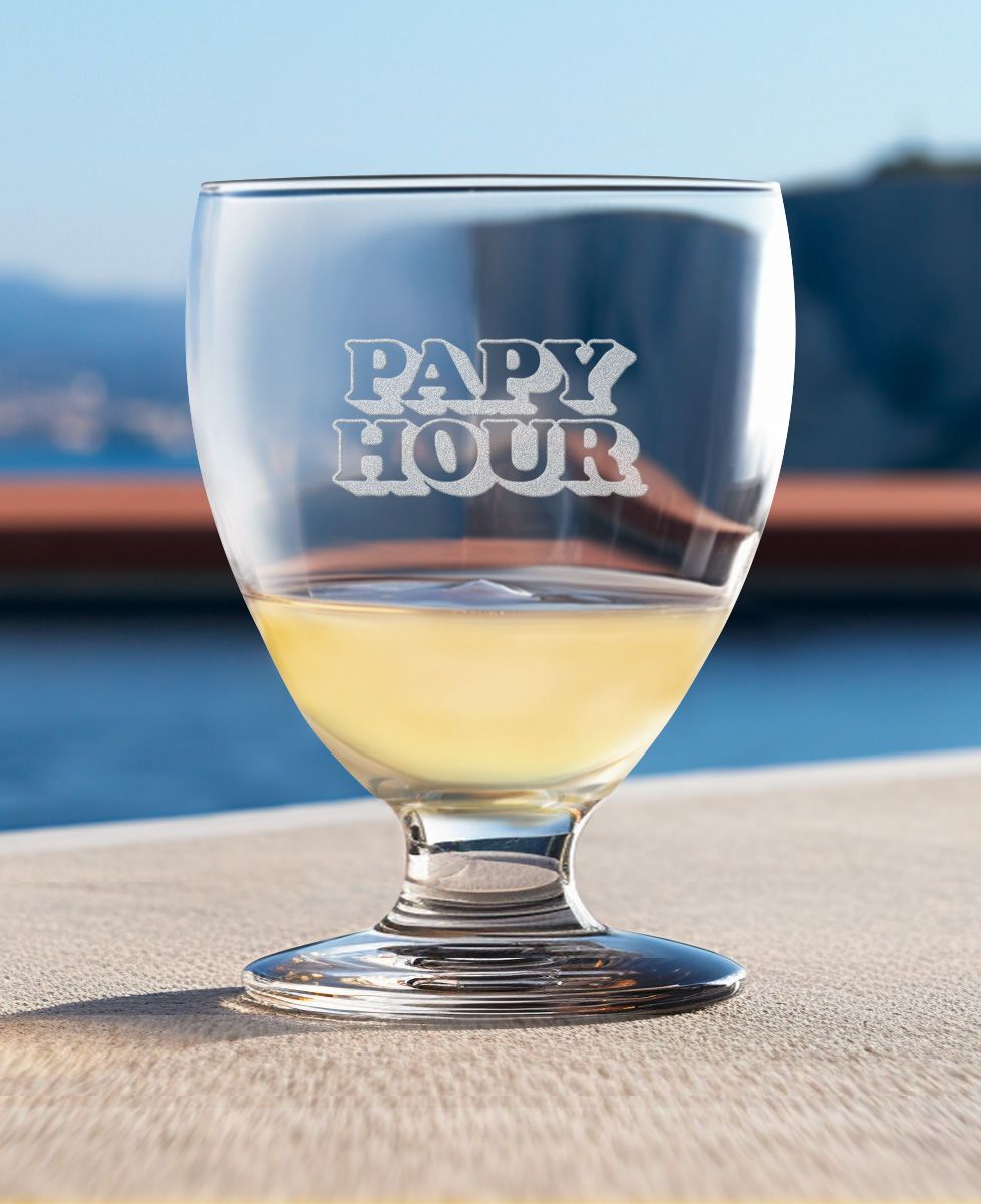 Verre à pastis Papy Hour - Apéro, Cadeaux Papy
