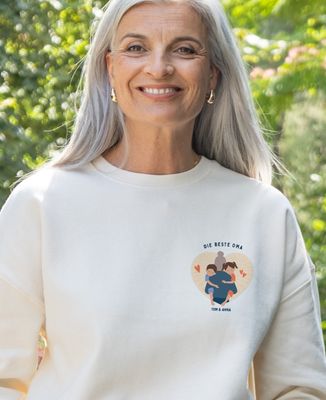 Sweatshirt Frau Die beste personalisierte Oma - Geschenke Oma