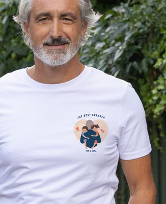Men's T-Shirt The best personalized grandpa - Papy's gift