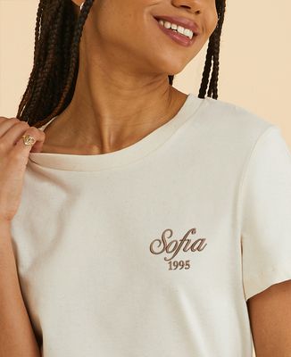 Camiseta de mujer Nombre y fecha bordados y personalizados - Regalos para papá, Regalos para mamá, El regalo del abuelo
