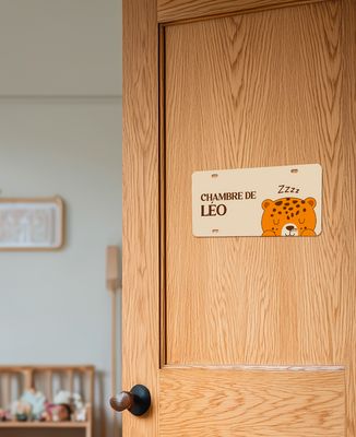 Chambre de prénom et animal personnalisé