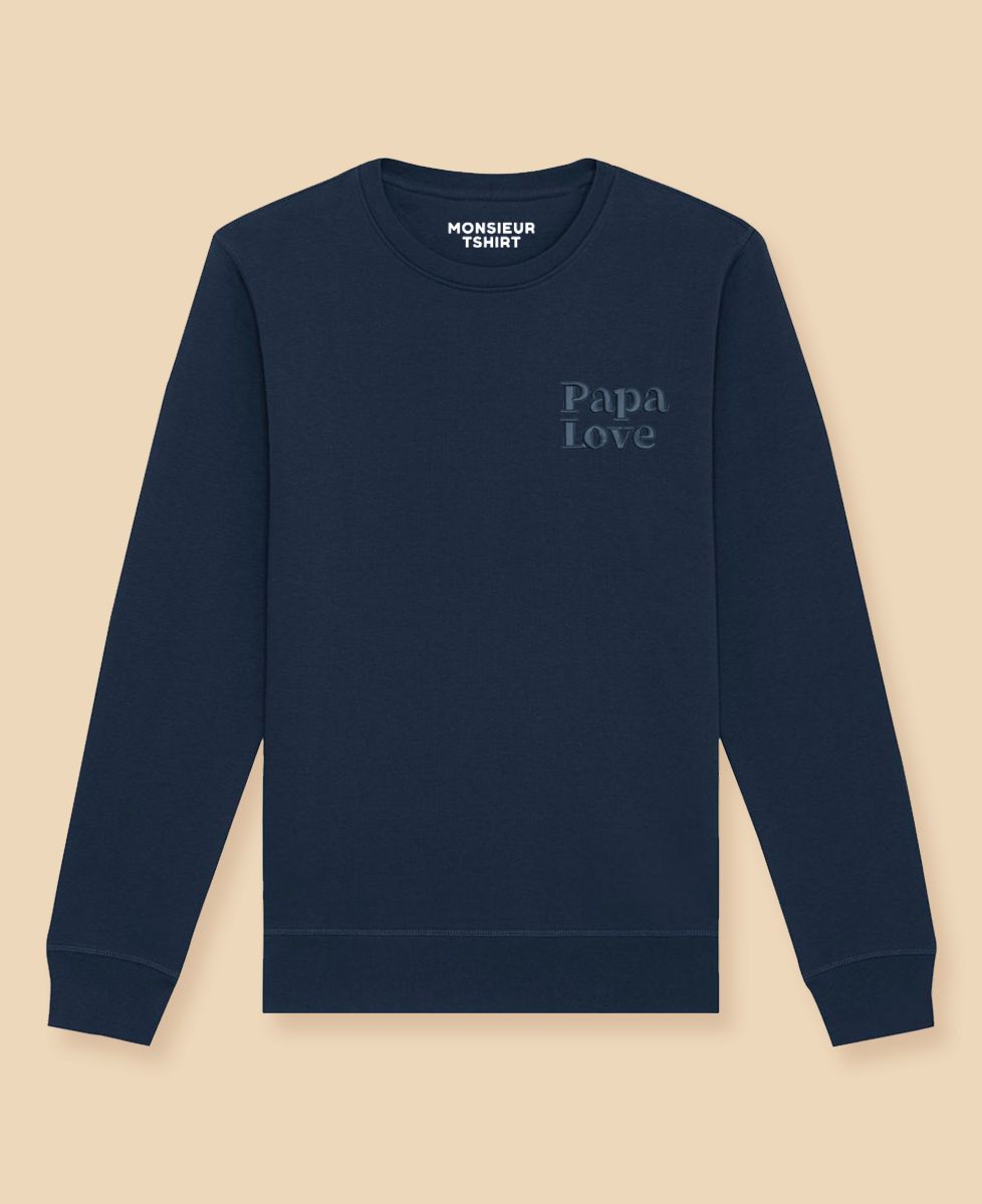 Sweatshirt homme Papa Love