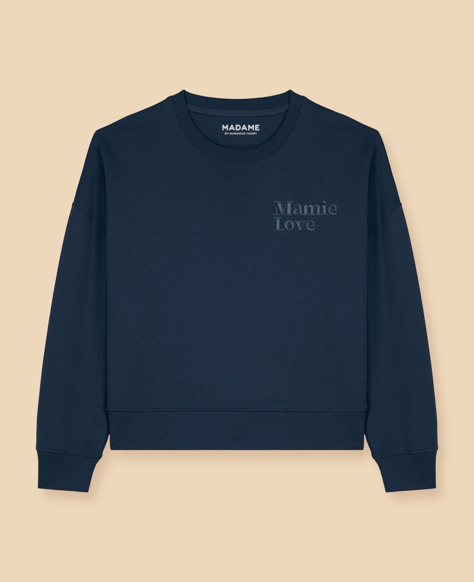 Sweatshirt femme Mamie Love