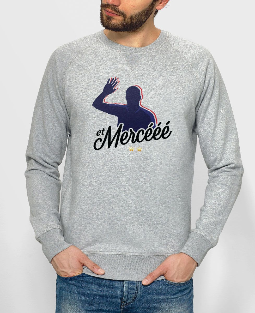 Sweatshirt homme Et mercééé