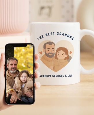 The best personalized grandpa from a photo