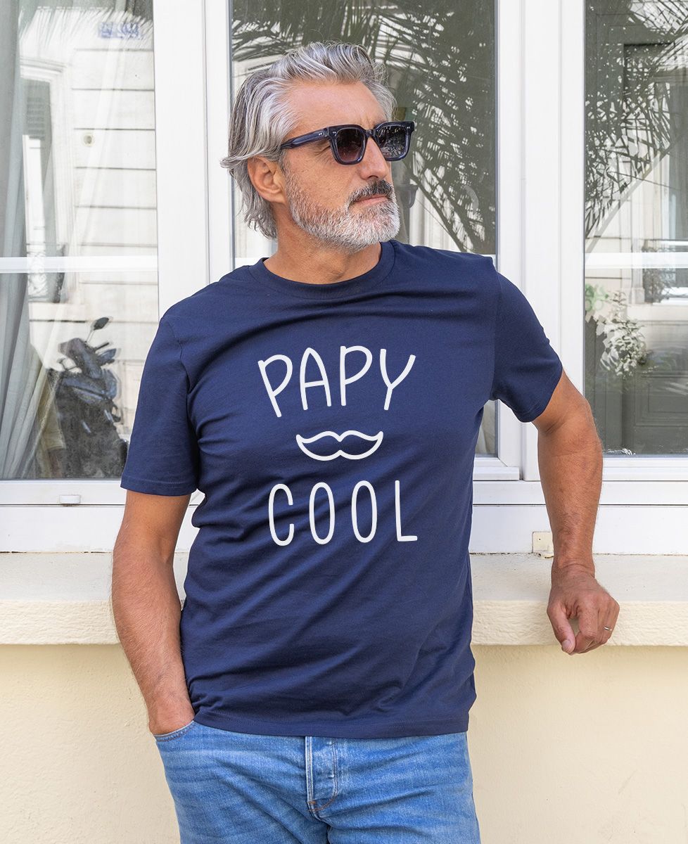 T-shirt homme Papy cool - Cadeaux Papy
