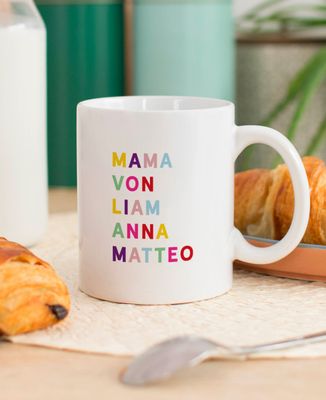 Mutter von bunten Namen