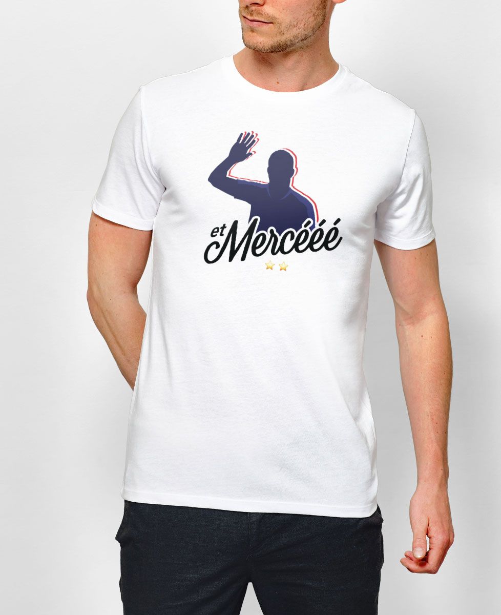 T-Shirt homme Et mercééé