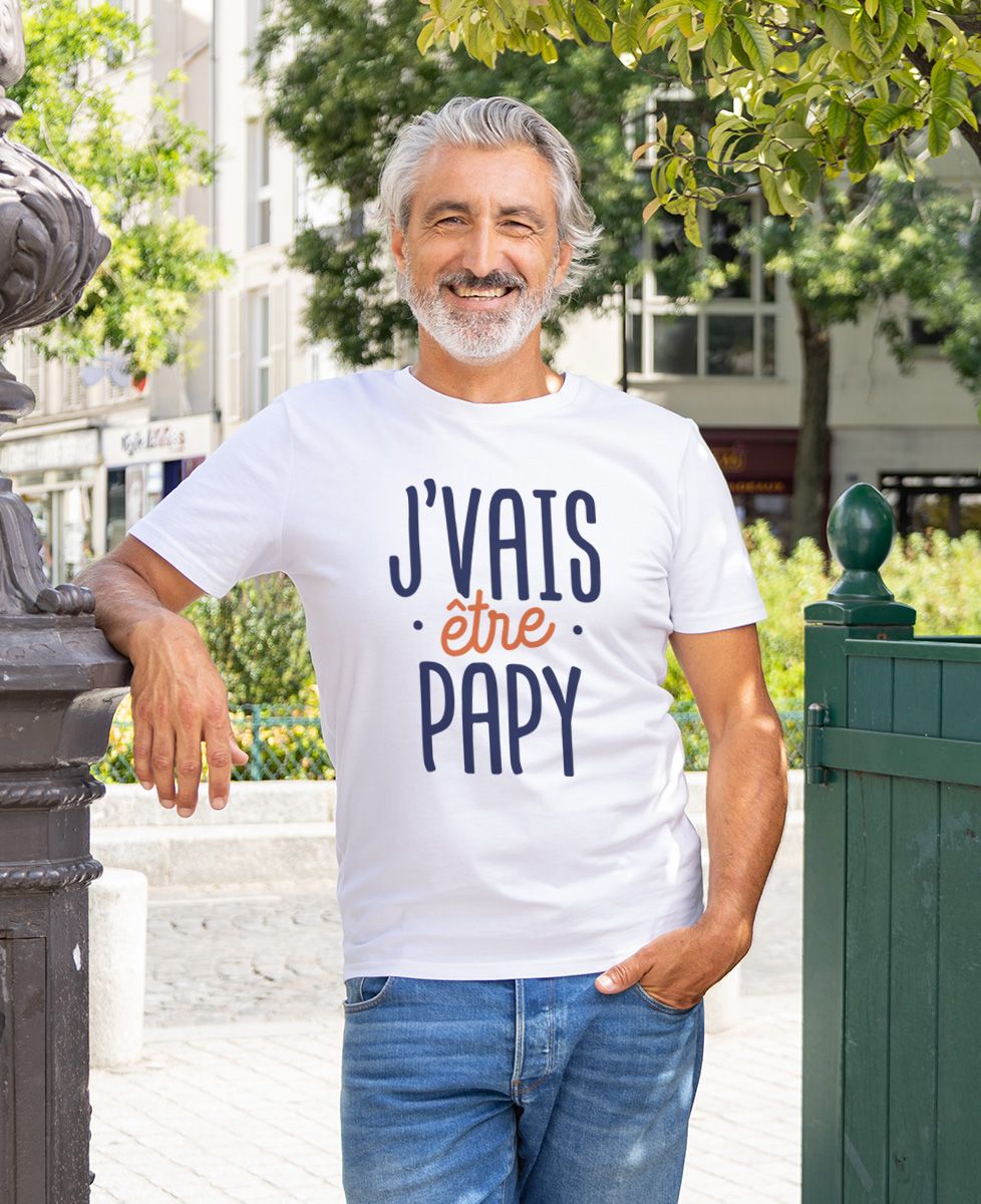 T-shirt homme J'vais être papy - Cadeaux Papa, Cadeaux Papy