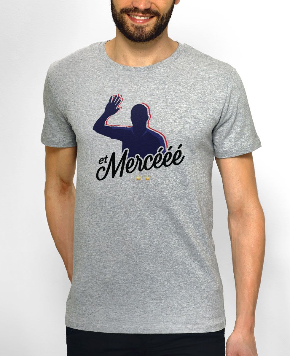 T-Shirt homme Et mercééé