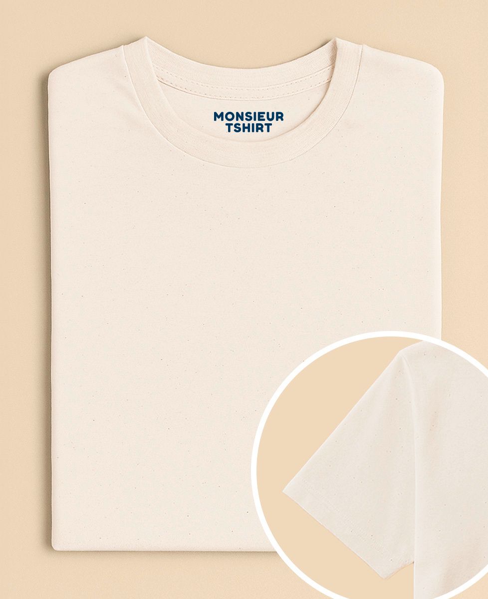 T-Shirt für Männer Papa seit Datum auf das Herz gestickt und Vornamen auf dem Ärmel - Papa-Geschenke, Geschenke Mama