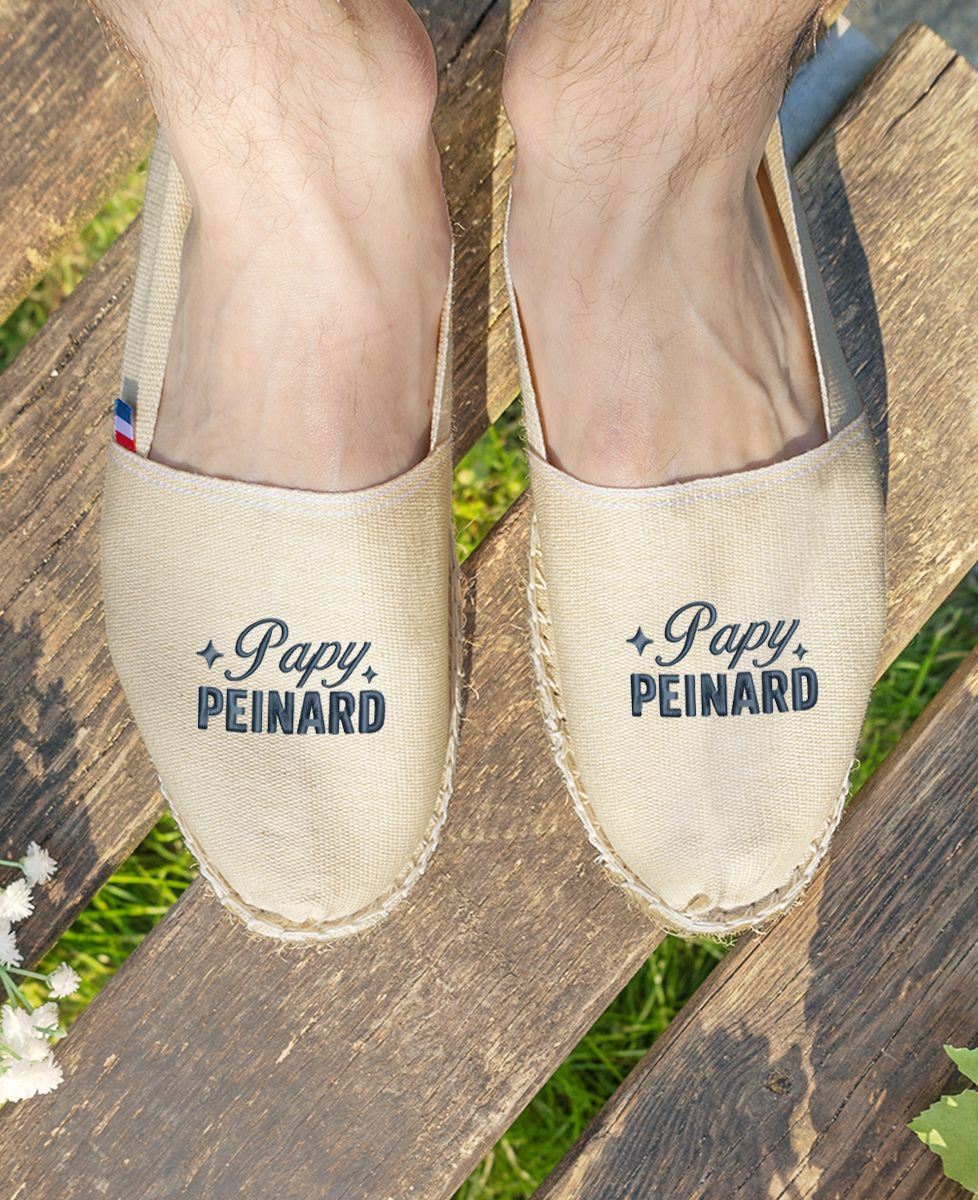Espadrille Papy peinard - Cadeaux Papy