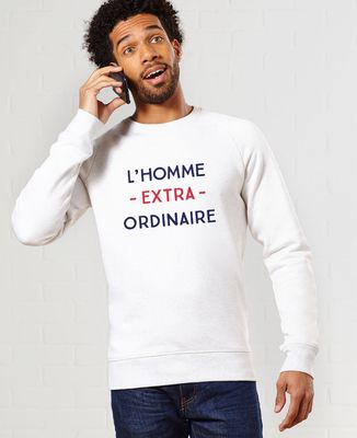 Sweatshirt homme L'homme extraordinaire