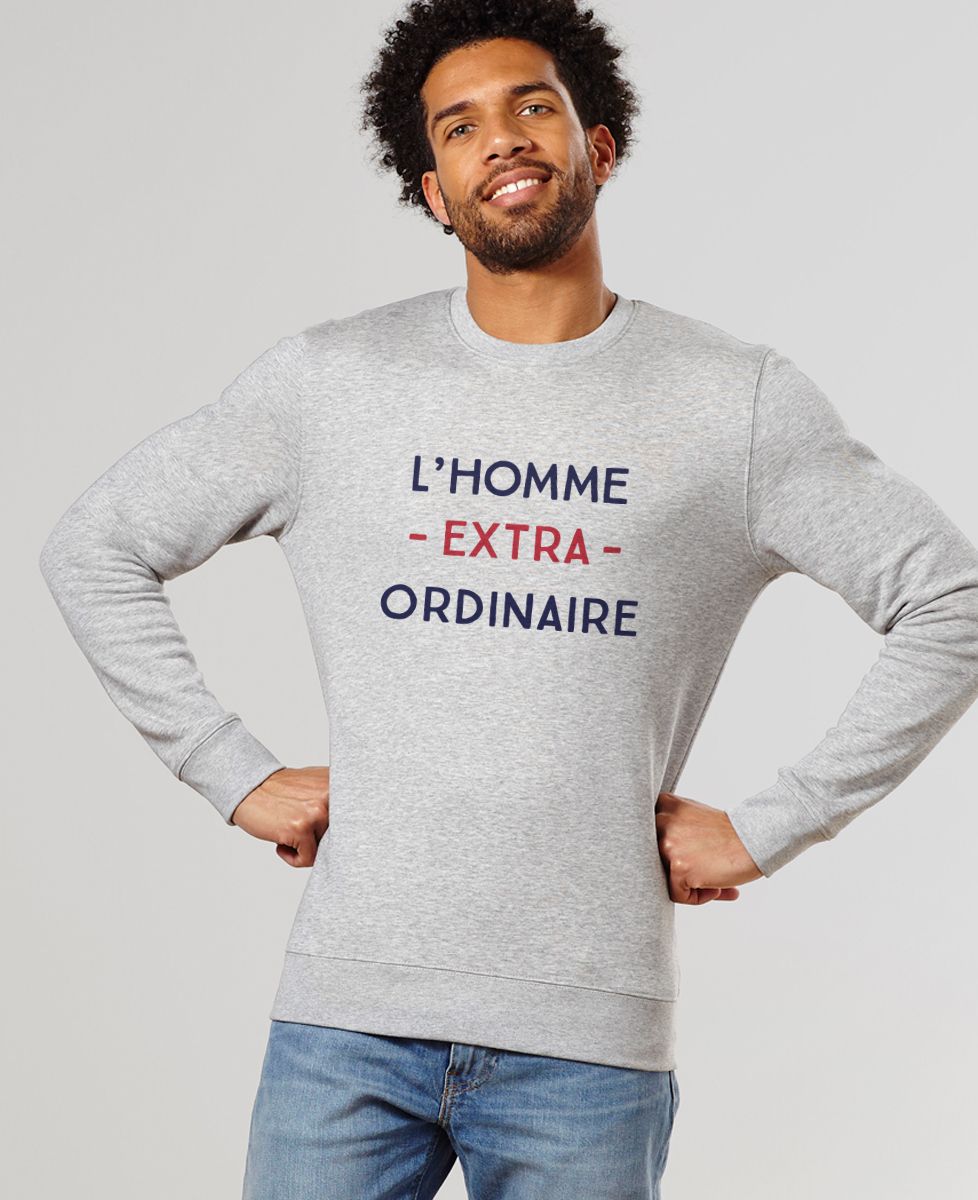 Sweatshirt homme L'homme extraordinaire