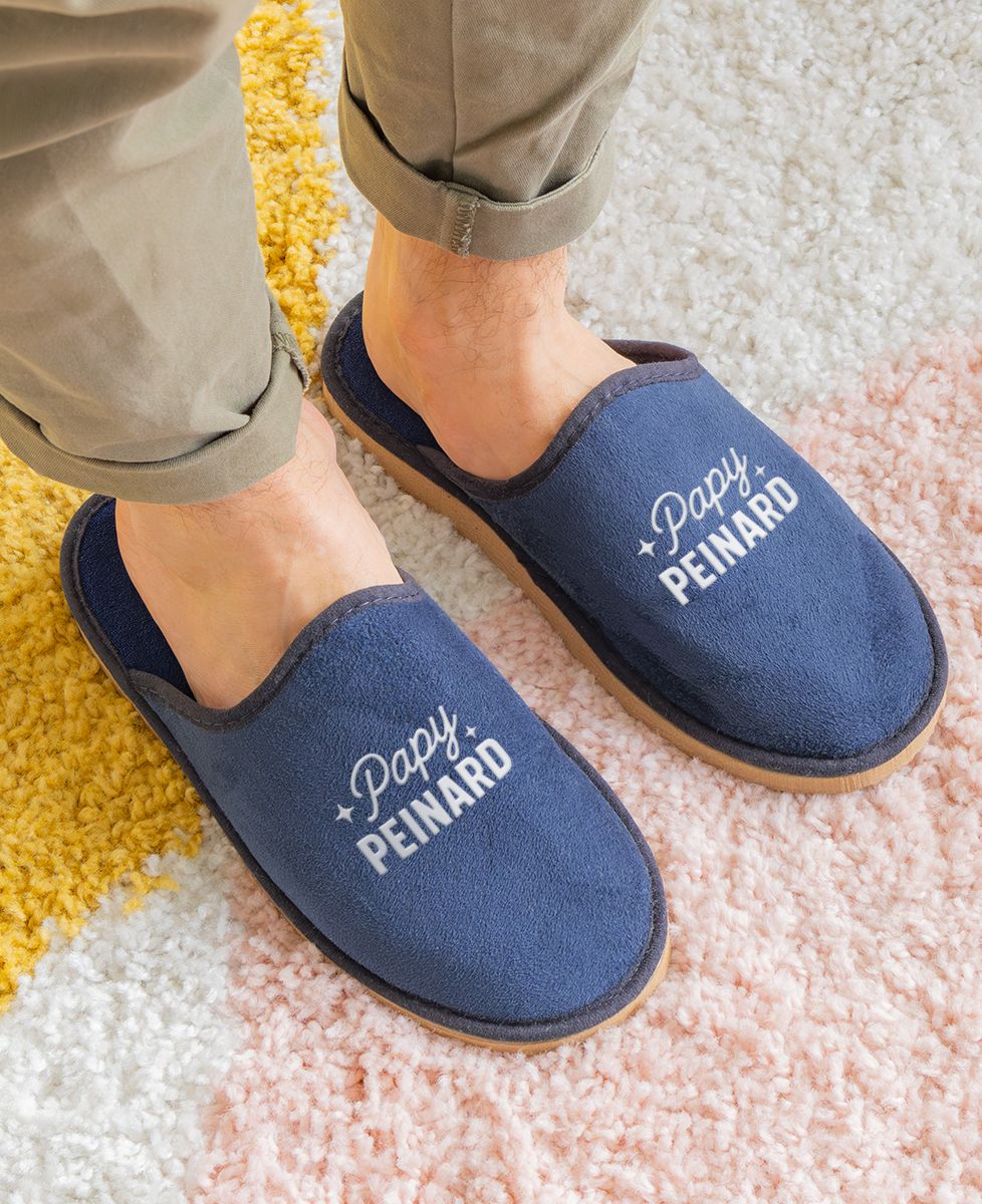 Chaussons Papy peinard - Cadeaux Papy
