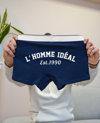 Boxer L'homme idéal depuis date personnalisée