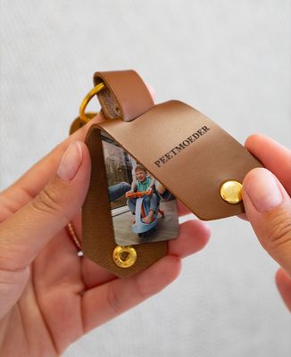 Peettante en 2 gepersonaliseerde foto's