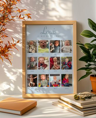 12 mesi di nomi e foto personalizzati