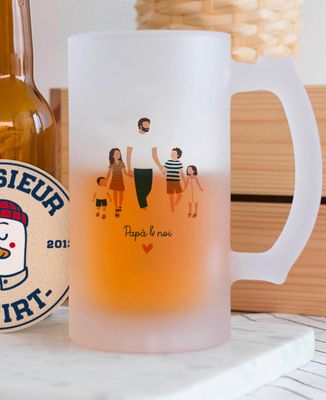 Boccale Da Birra Personalizzato Per Calciatori – “Non Sono Perfetto” Con Nome Squadra – 510 Ml