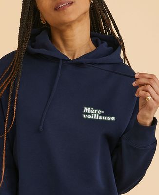 Hoodie femme Mère-veilleuse vintage - Cadeaux Maman