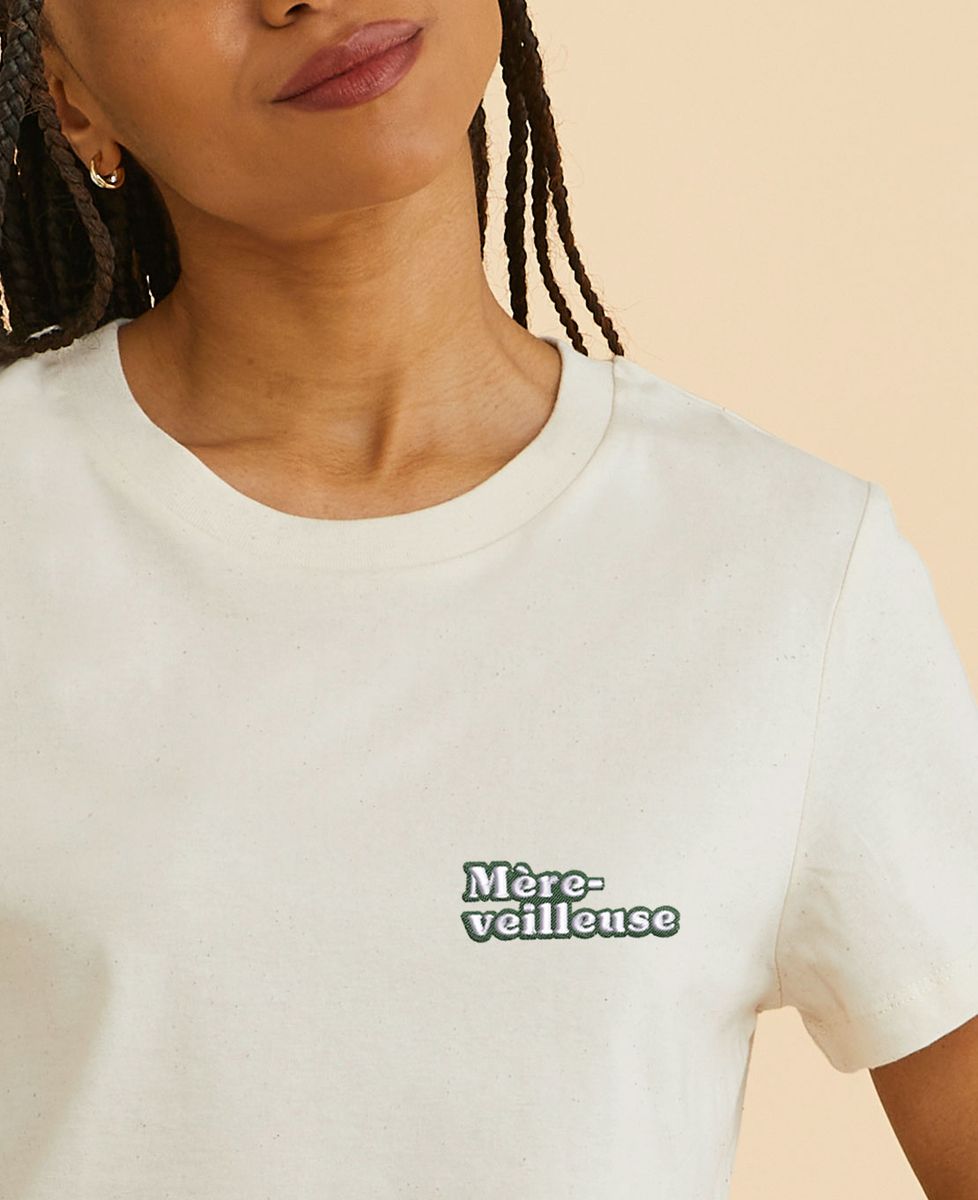 T-shirt femme Mère-veilleuse vintage - Cadeaux Maman