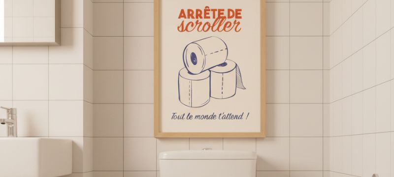 Top 10 des idées d’affiche pour les toilettes à offrir (ou à s'offrir !)
