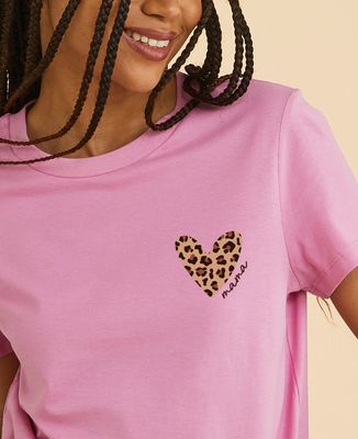 Coeur Mama léopard