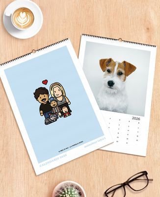 Calendario Famiglia in miniatura 2026