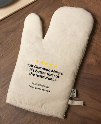 Kitchen glove Customer review Mamie personnalisé
