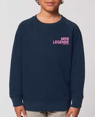 Sweatshirt enfant Légende papa mini personnalisé