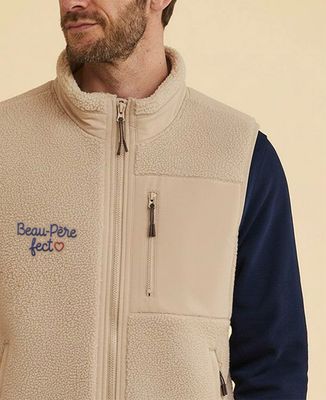 Veste polaire Beau père-fect brodé