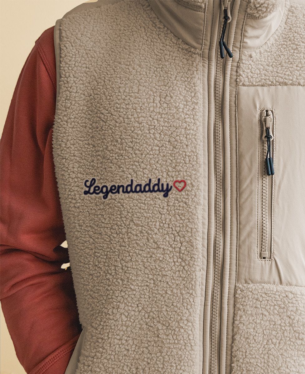 Veste polaire Legendaddy (brodé) - Cadeaux Papa