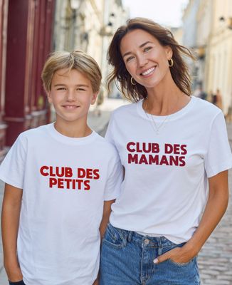 T-shirt enfant Club des Petits personnalisé en velours