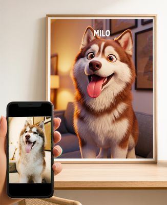 Hund und Katze Stil 3D-Animationsfilm