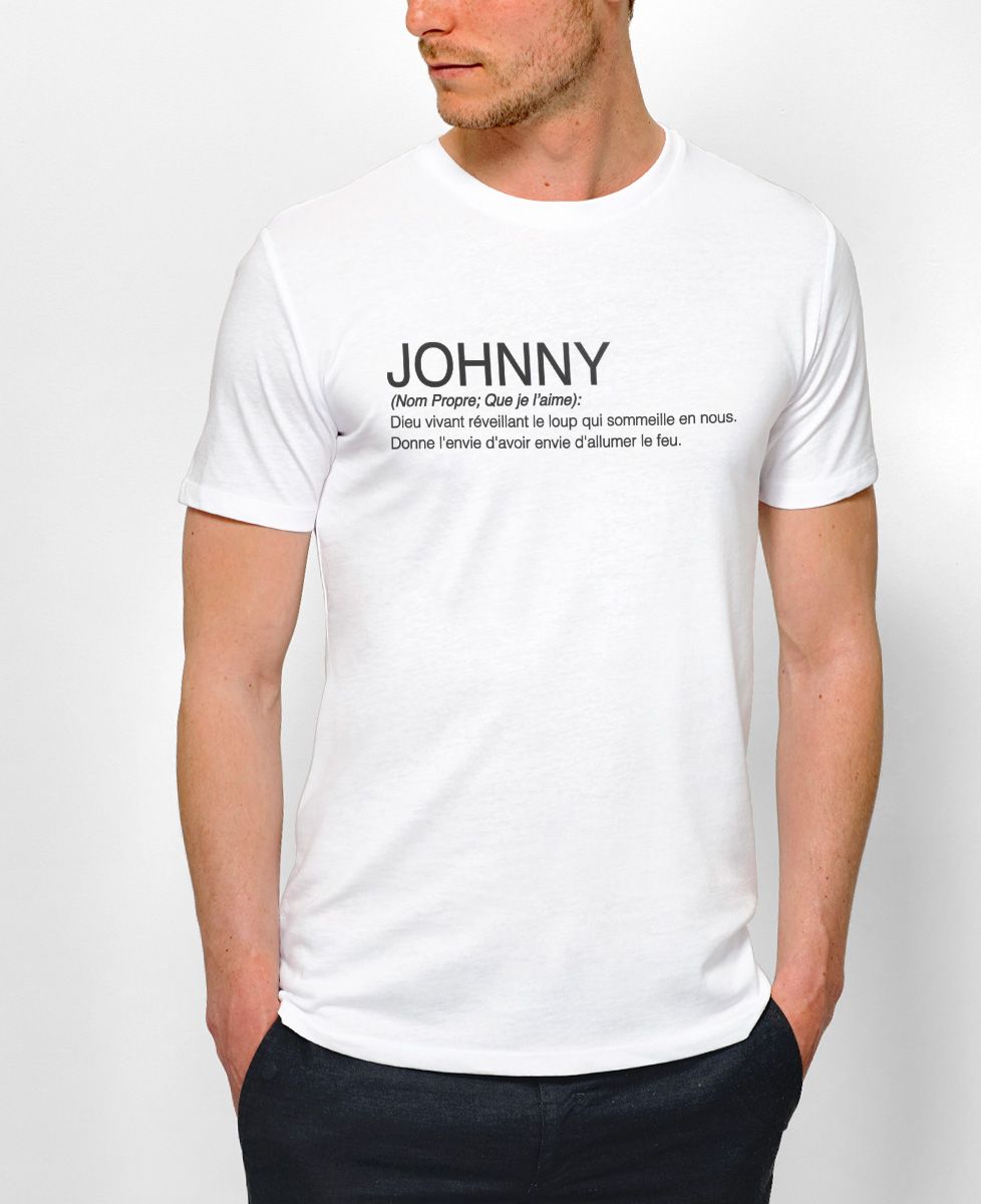 T-shirt homme Johnny