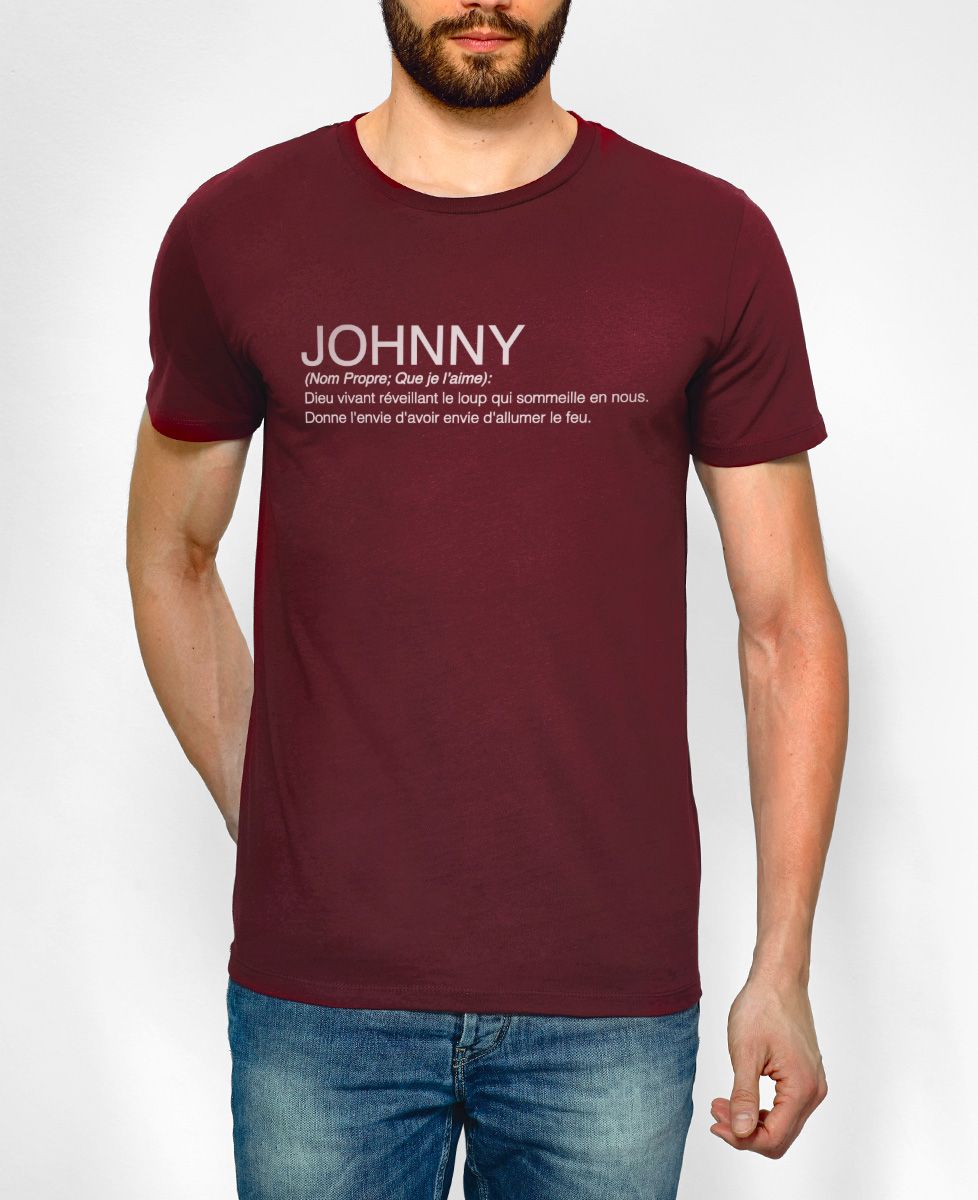 T-Shirt homme Johnny
