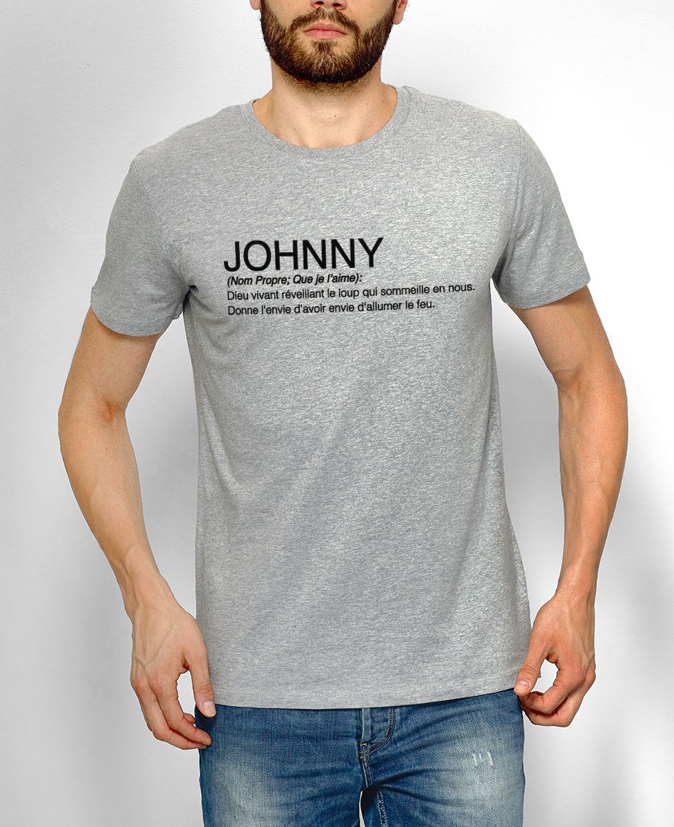 T-Shirt homme Johnny