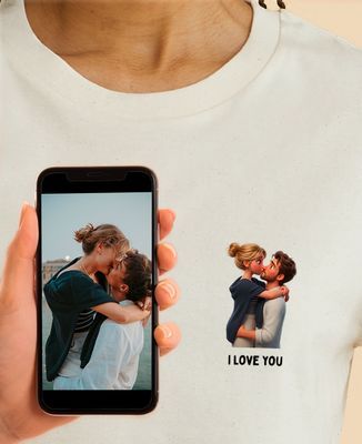 Women's T-Shirt Portrait 3D animation film from your photo - Gifts for Dad, Mom's gifts, Papy's gift, Grandma's gifts, Couple gifts