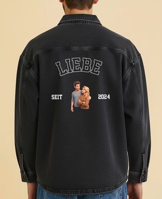 Hemd Paar Liebe Seit Illustriert mit benutzerdefiniertem KI-Filter - Geschenke für Paare, Geschenke Paar Frau, Geschenke Paar Mann