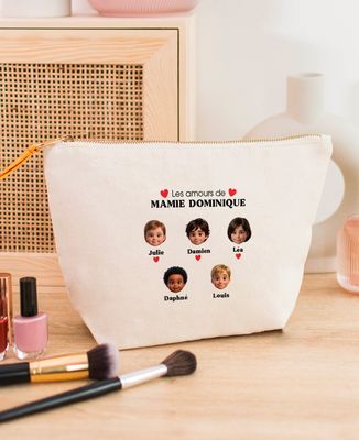 Trousse Les amours de Mamie et visages en 3D - Cadeaux Maman, Cadeaux Mamie