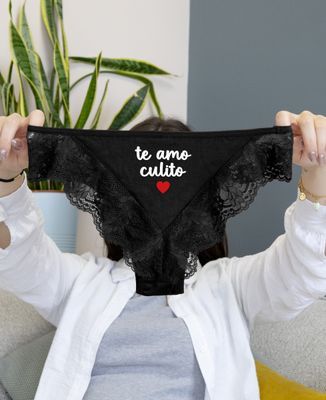 Braga Tanga Te amo culito - Regalos para parejas
