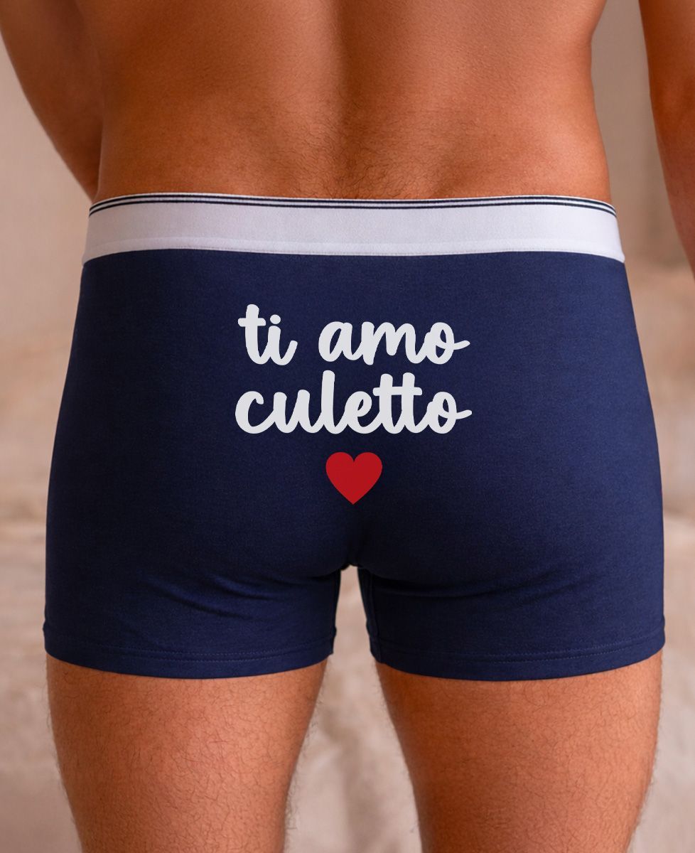 Boxer Ti amo culetto - Regali per coppie