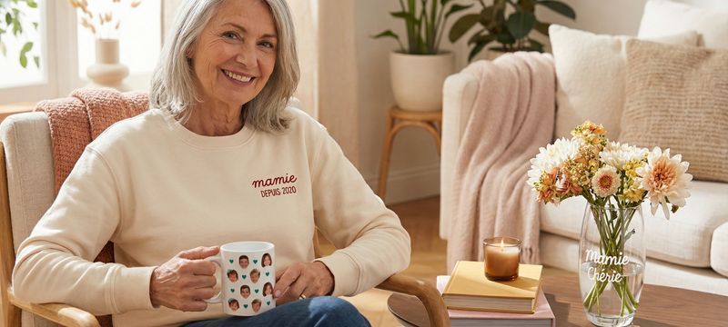 Cadeau grand-mère original : TOP 10 des idées qui vont lui réchauffer le cœur