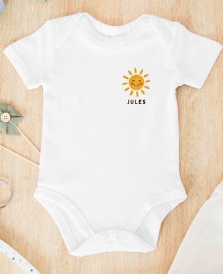 Body Petit rayon de soleil personnalisé - Cadeaux Mamie